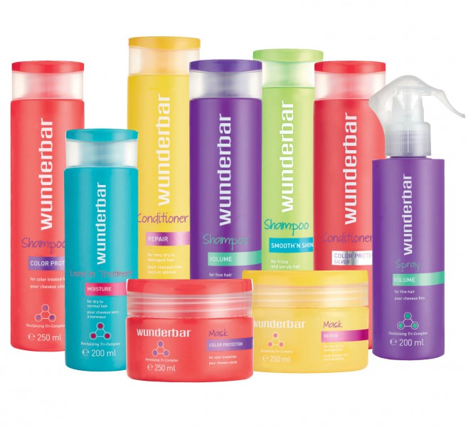 Les produits wunderbar: pour des cheveux soyeux!