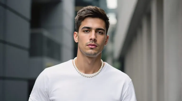 Collier de perles pour homme : l’accessoire tendance