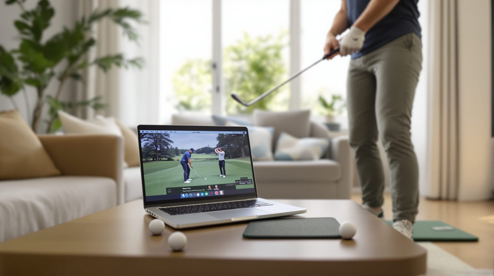 Cours de golf en ligne : progressez facilement depuis chez vous