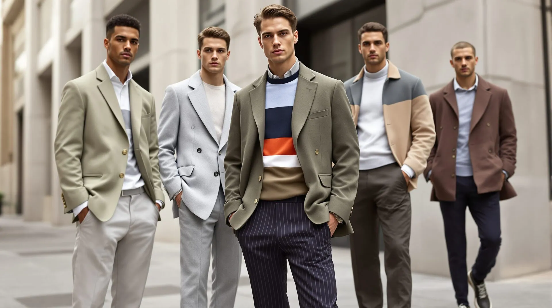 Style homme contemporain