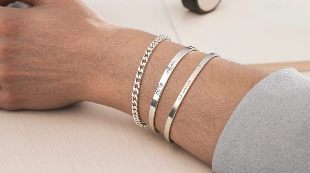 Quel bracelet homme argent 925 choisir selon votre style ?
