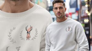 Sweat broderie personnalisée : le top des tendances pour homme en 2024
