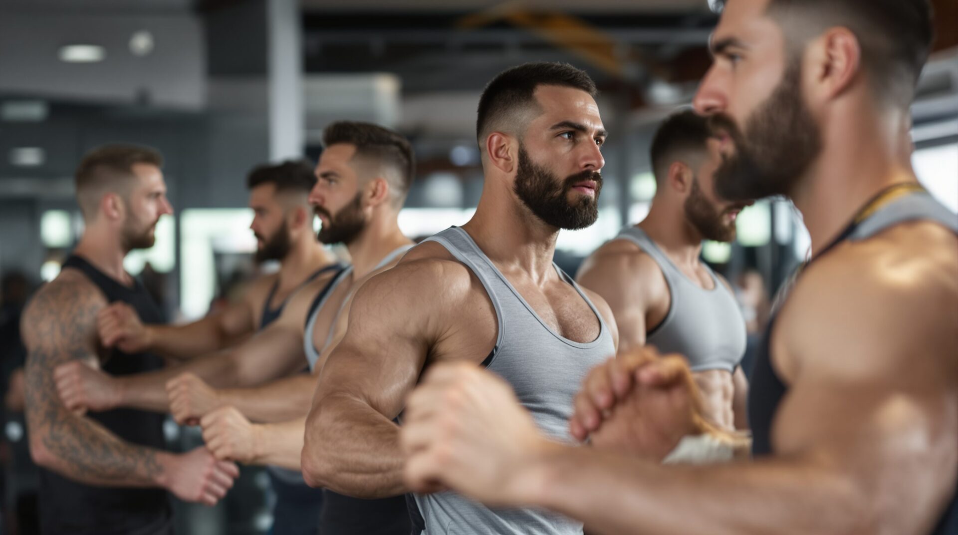 Routine sportive masculine