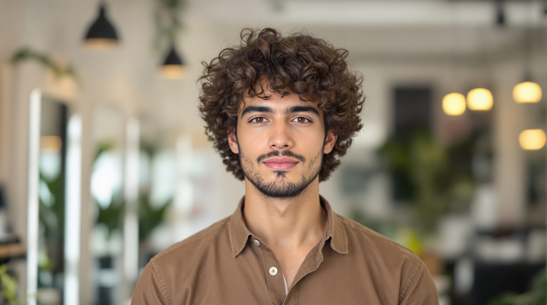 coupe cheveux bouclés homme