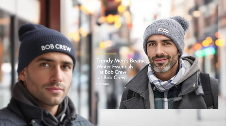 Bonnet tendance homme : les indispensables de l’hiver à découvrir chez Bob Crew