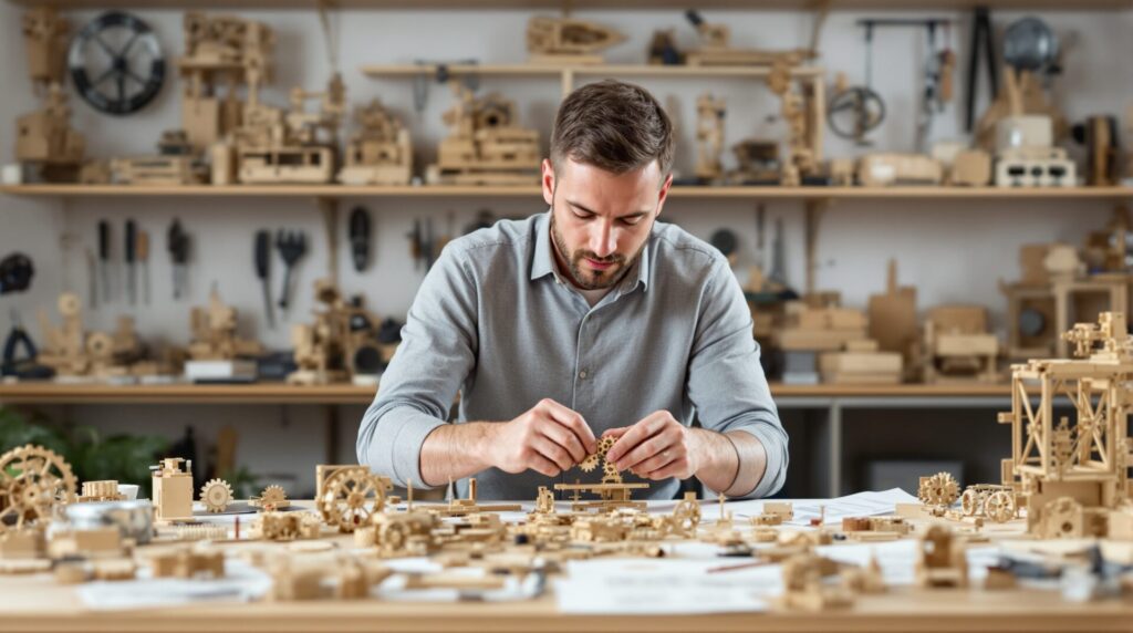Comment assembler un puzzle 3d mécanique pour hommes et stimuler son esprit constructeur
