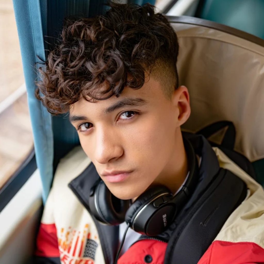 dessus dégradé homme court