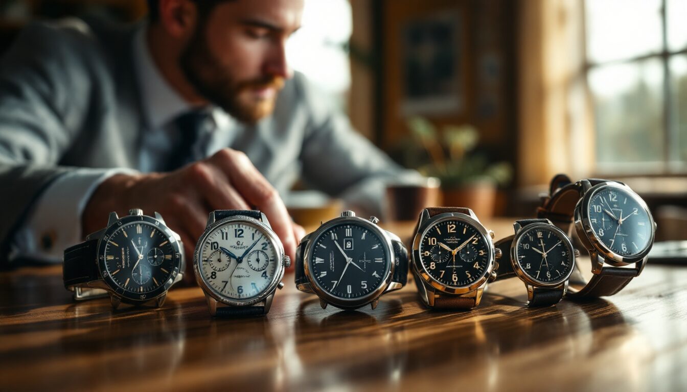 montre année 60 homme