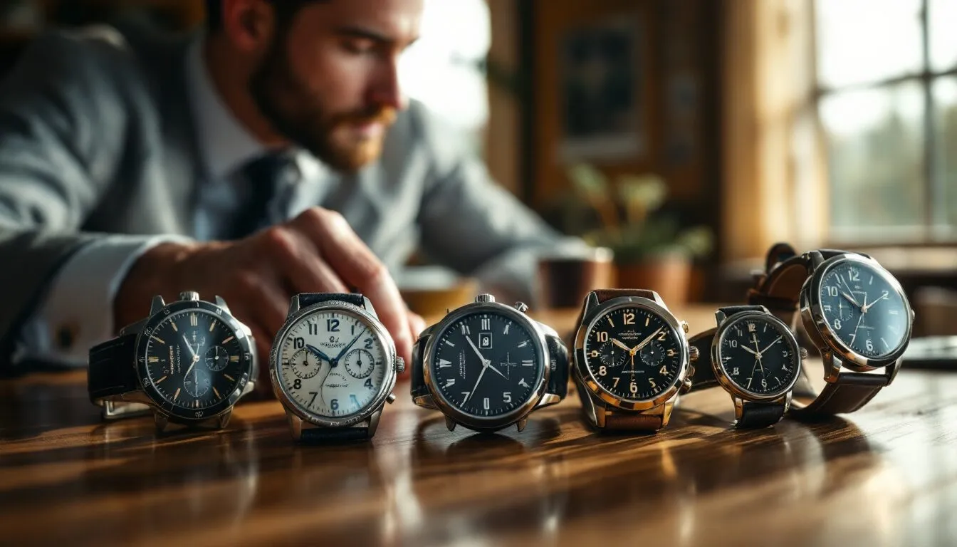 montre année 60 homme