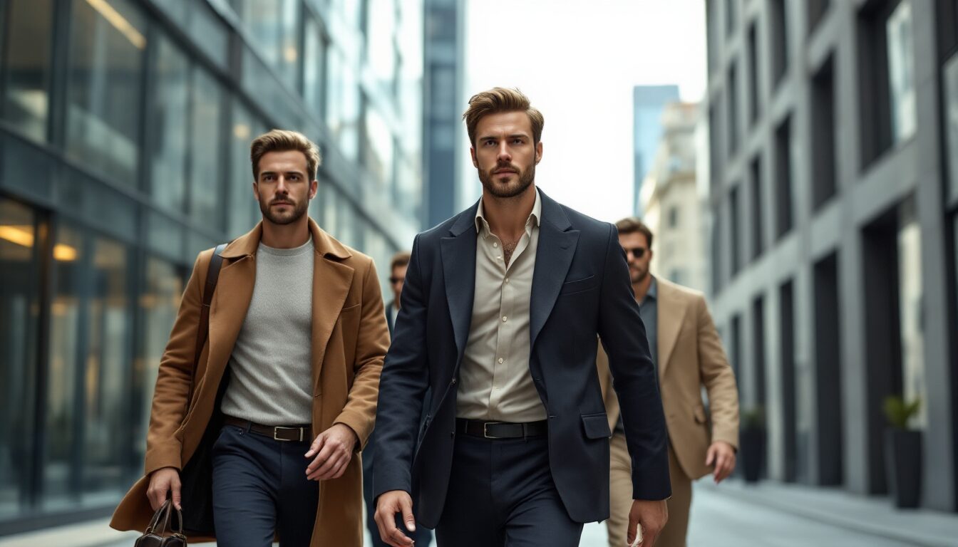 Style homme contemporain