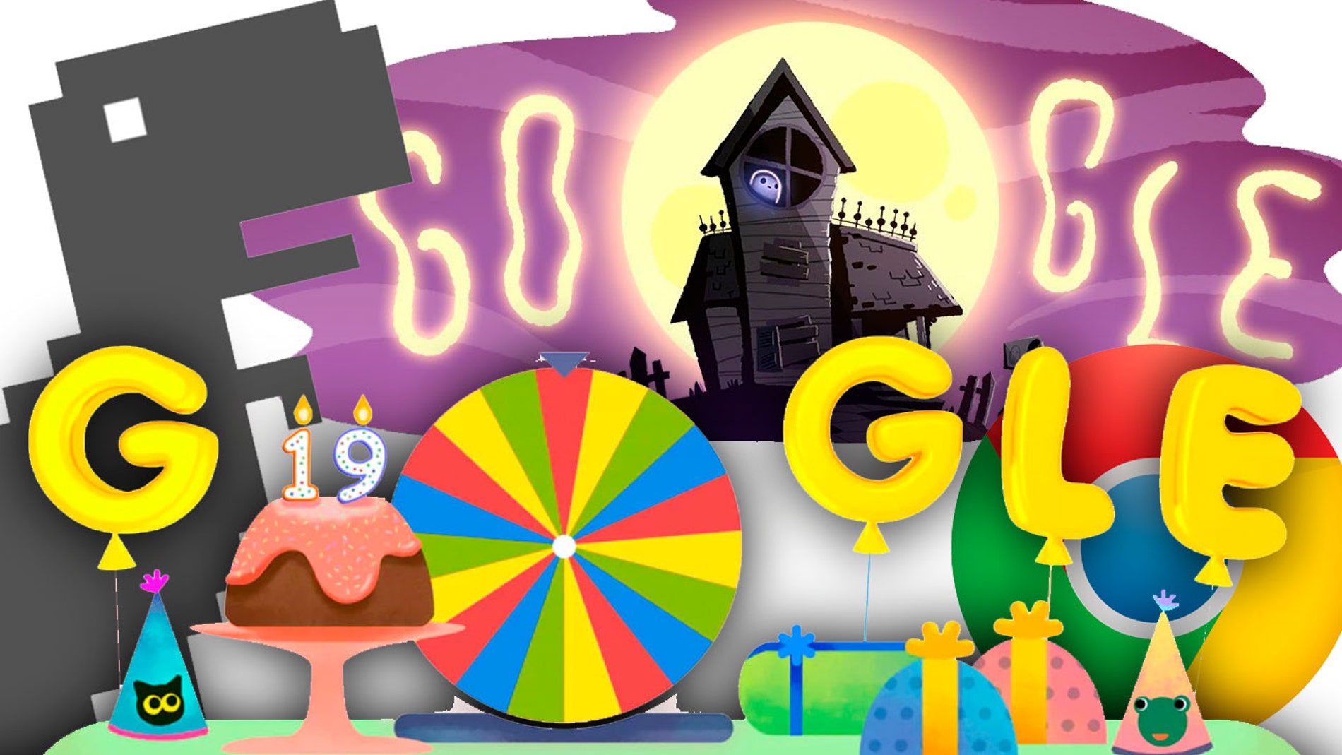 Les 10 meilleurs dessins de Google Doodle