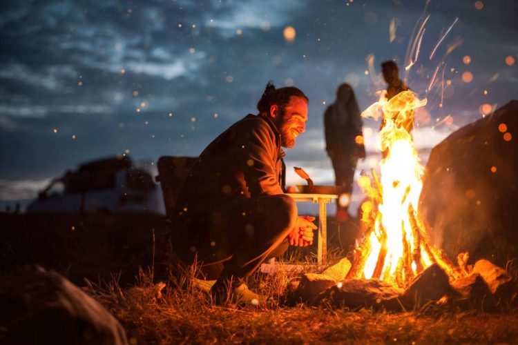 Camping par temps froid