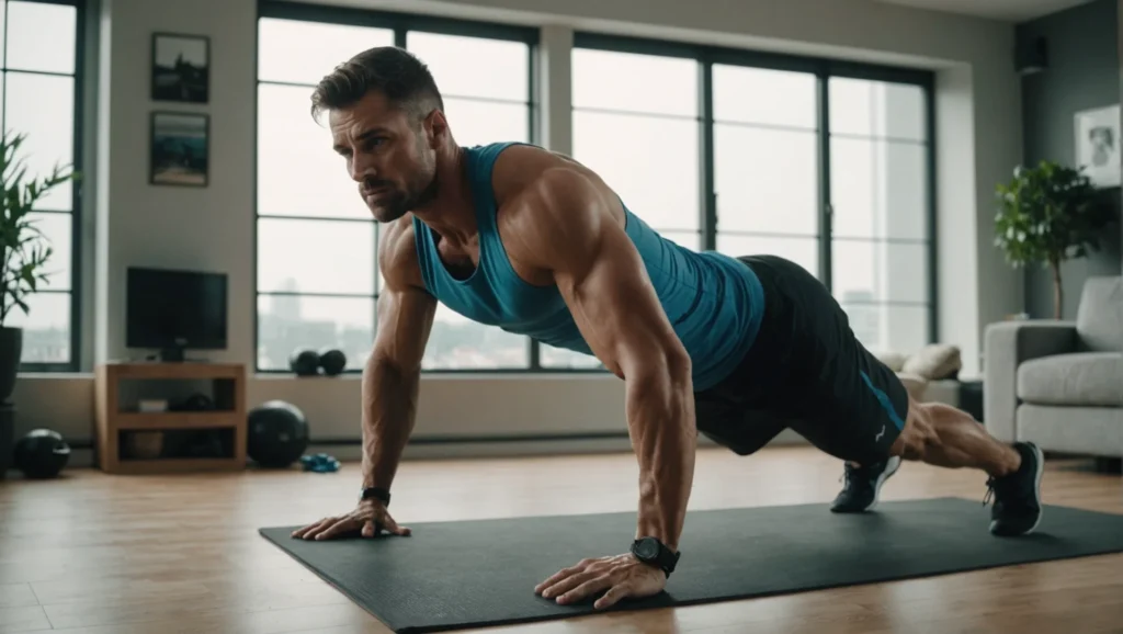 Ton corps sculpté à domicile : les secrets des exercices de musculation pour hommes
