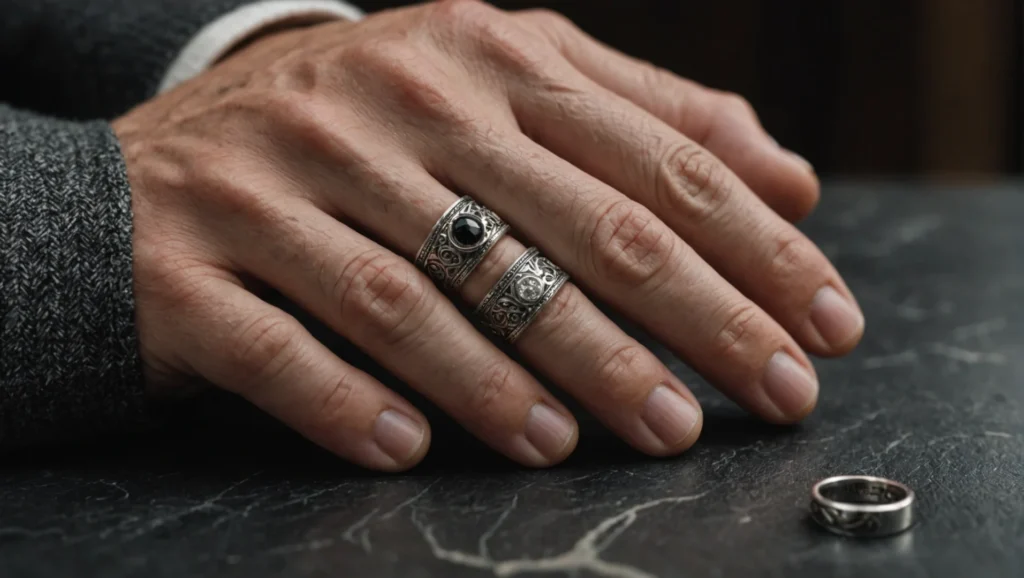 Signification bague homme
