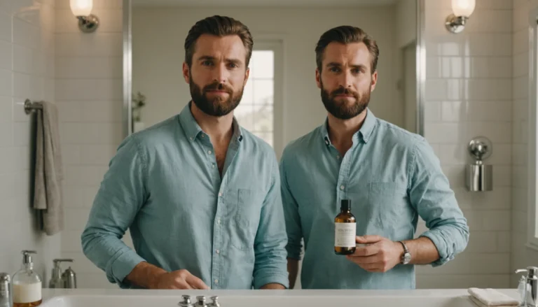 huile de ricin sur barbe