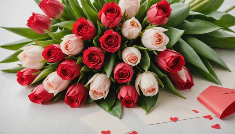 fleurs de l'amour à offrir à une femme