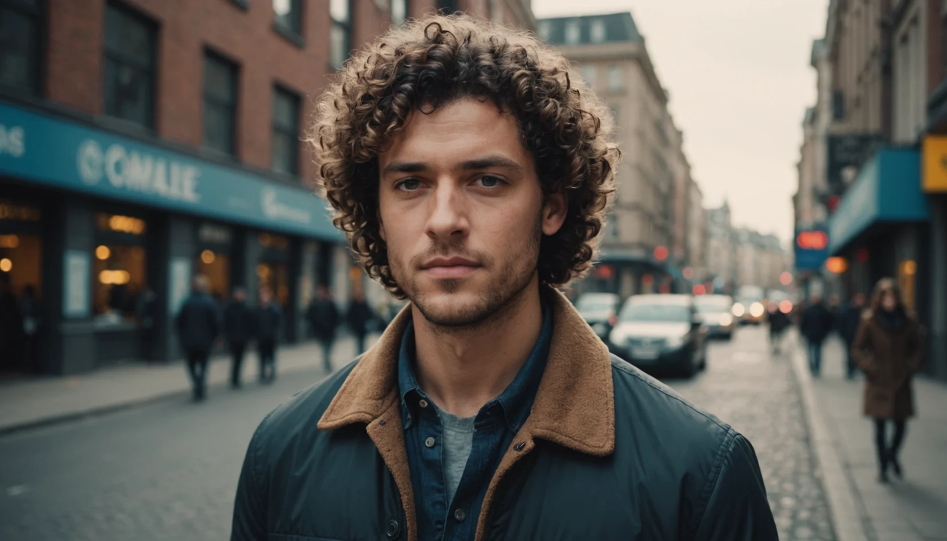 cheveux frisés ou bouclés