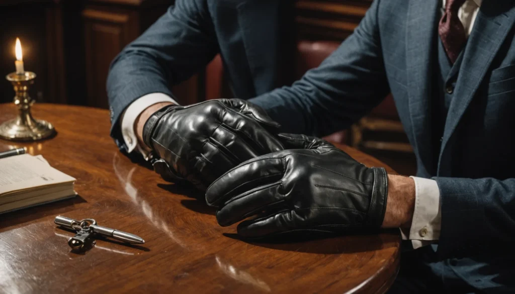 gants homme taille