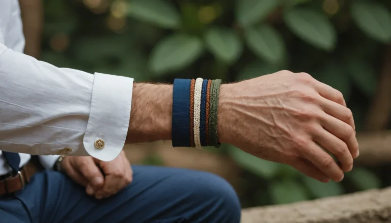 bracelet en tissu homme