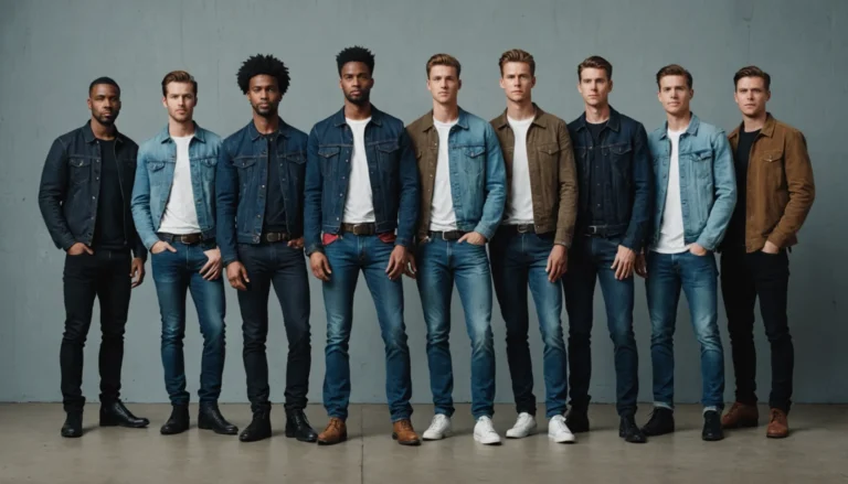 différentes coupes de jeans