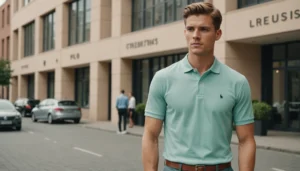 polo homme