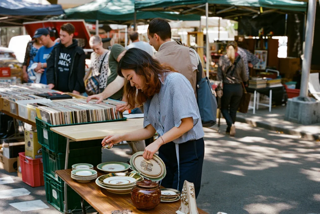 shopping vide grenier