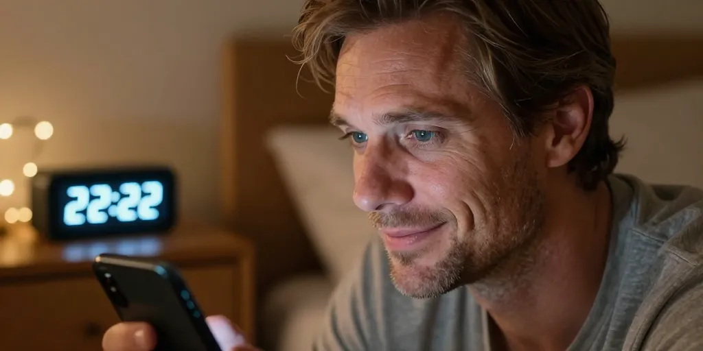 Heure miroir 22h22 : le message s’adresse-t-il à l’homme en amour ?