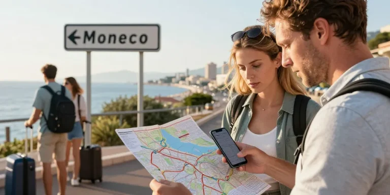 comment aller a monaco