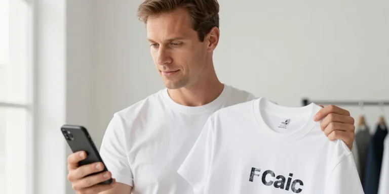 t shirt personnalisé homme