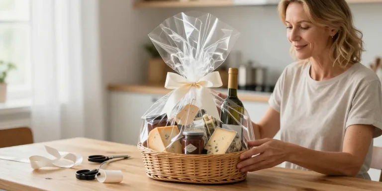 comment emballer un panier garni