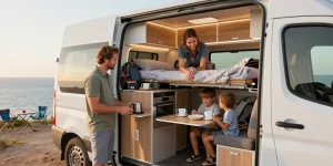 Quel fourgon aménagé pour 4 personnes : le meilleur selon budget et confort