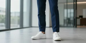 Basket habillé homme blanche : les modèles premium pour un style professionnel