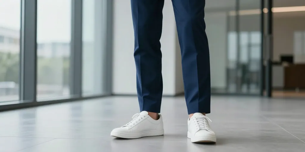 Basket habillé homme blanche : les modèles premium pour un style professionnel