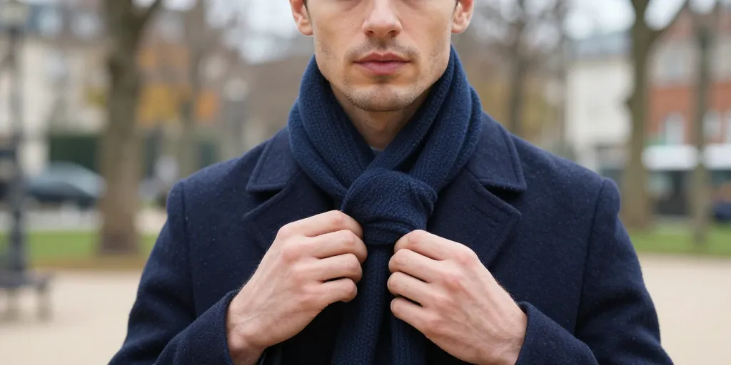 Comment nouer une écharpe pour homme : les 7 nœuds pour être élégant