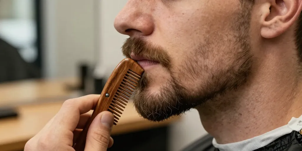 Peigne barbe & moustache : l’accessoire pour une barbe impeccable