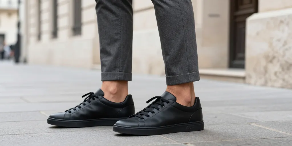 Comment porter la basket noire sans jamais faire de faux pas ?