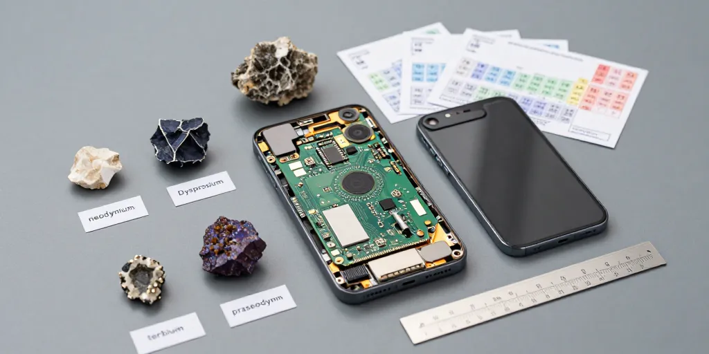 Quelles sont les terres rares nécessaires pour produire un smartphone?