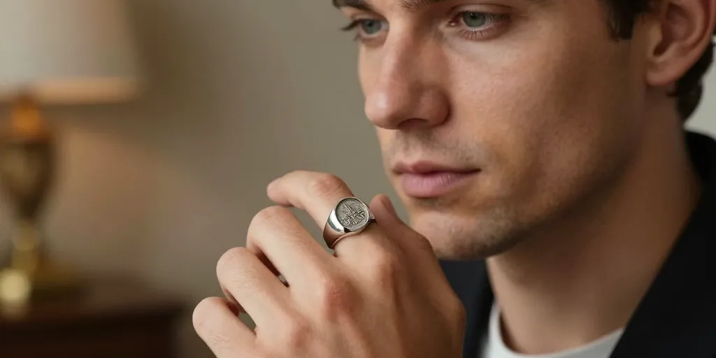 Chevalière homme : pourquoi ce bijou traverse les siècles et redéfinit l’élégance masculine contemporaine