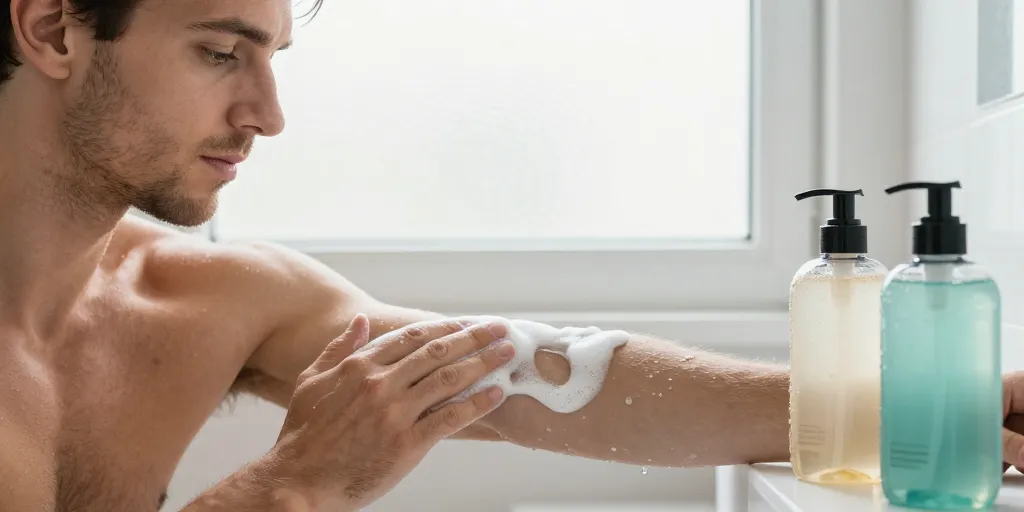 gel douche vegan