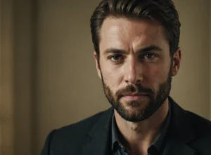 barbe homme sans moustache