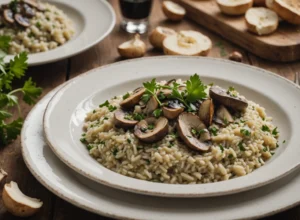 risotto aux champignons